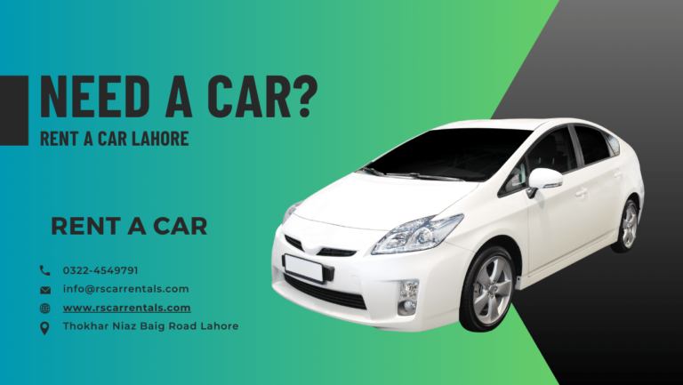 Discover Lahore’s Historical Wonders with RS Rent a Car Lahore